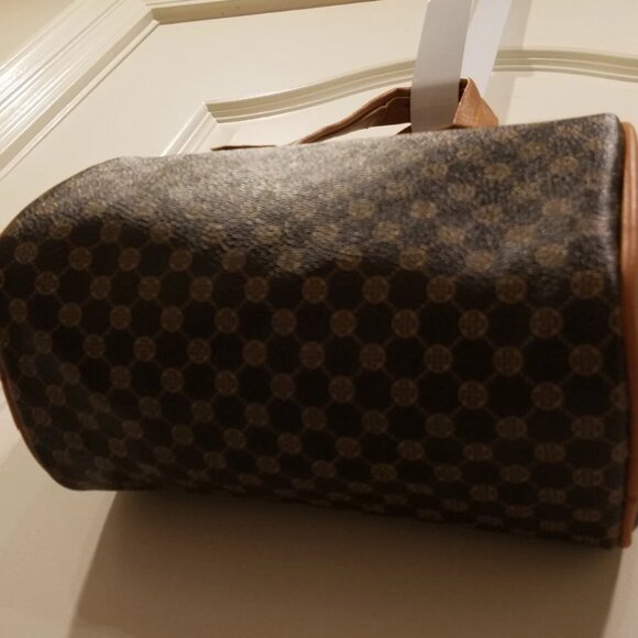 Small Mini Brown Cognac Speedy Crossbody Handbag - Picture 4 of 11